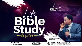 LIFE BIBLE STUDY SERVICE  REV HILLS AGBO  23RD JULY 2024 [upl. by Inahs912]