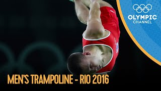 Mens Trampoline  Gymnastics  Rio 2016 Replays [upl. by Nomaj266]