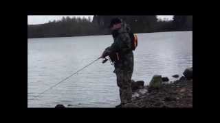 Fishing Carsfad Reservoir Scotland For Trout [upl. by Nosnirb]