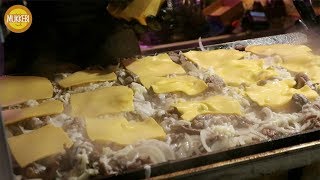 수원 푸드트럭 │ 필리치즈스테이크 │ Philly Cheesesteak │ American Street Food in Korea [upl. by Suoivatnod]