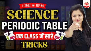 SSC 2023 Science Periodic Table Chemistry Periodic Table Tricks for All SSC Exams By Radhika mam [upl. by Batchelor573]