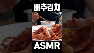 아삭아삭 시원한🔥 배추 김치 먹방 ASMR🔥 Kimchi  MUKBANG [upl. by Odrick822]