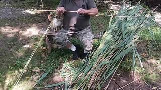 Phragmites Batter video quality archery bushcraft [upl. by Knox861]