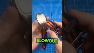 🛠 Repairing a Casio Watch BLOWOUT 😱💥 [upl. by Ainnat]