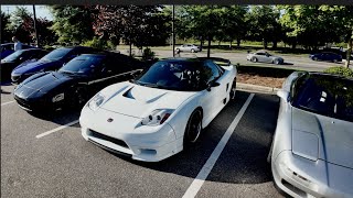 NSX Day at Cars amp Coffee Morrisville [upl. by Cerys]