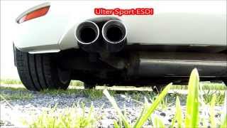 VW Scirocco 20 TSI Original ESD VS Ulter Sport ESD [upl. by Adnuhsed]