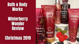 Bath amp Body Works Winterberry Wonder Review  Christmas 2019 [upl. by Hillell]