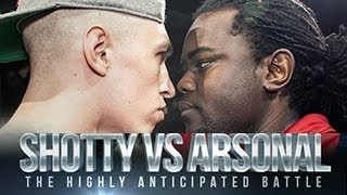 SHOTTY HORROH VS ARSONAL  Dont Flop Rap Battle [upl. by Outhe214]