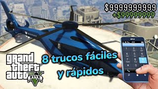 ✅️GTA 5  8 Trucos en GTA 5 Fáciles Y Rápidos 2023  ACTIVANDO TRUCOS EN EL MÓVIL [upl. by Delgado]