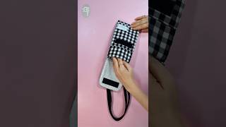 Quick and Easy sewing tips Cellphone crossbody bag bagmaker sewingtutorial diybag [upl. by Feune]