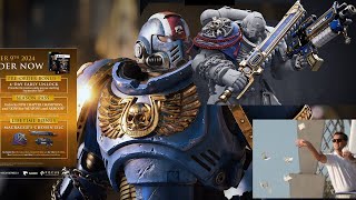 Space Marine 2 Preorder Ultra Edition and twitch drops showcase [upl. by Savil819]