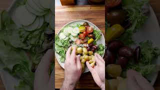 Make A Tasty Tuna Nicoise Salad In Minutes [upl. by Ahsinav]