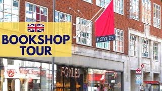 Foyles London Exploring Europes biggest bookshop 🇬🇧 [upl. by Sinnoda]