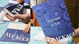 The Yale University Acceptance Package [upl. by Eleirbag]