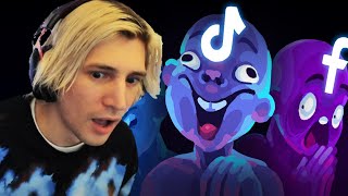 xQc Reacts to quotThe Internet is Worse Than Everquot by Kurzgesagt [upl. by Nero]