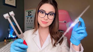 ASMR The MOST Detailed Cranial Nerve Exam ON YOUTUBE 👩‍⚕️ Doctor Roleplay Ear Eye amp Hearing Test [upl. by Formenti]