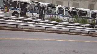 The Death Bed for MTA Buses Eastchester Graveyard [upl. by Notneb]