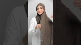 SHAWL Tutorial  Cara Pakai Tudung Shawl Trend Terkini [upl. by Anirtruc823]