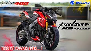 Finally Bajaj Pulsar NS400 வந்தாச்சு💥PriceSpecsFeatures Dominar 400 EngineDetails NS400 [upl. by Ramoj]