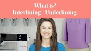 What Is Interlining  Underlining [upl. by Belldame]