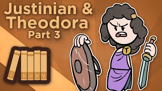 Byzantine Empire Justinian and Theodora  Purple is the Noblest Shroud  Extra History  Part 3 [upl. by Elbag877]