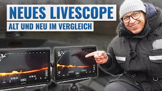 EXKLUSIV beim Echolotzentrum Weltneuheit Garmin LiveScope LVS 34 im direkten Vergleich zum LVS 32 [upl. by Irby]