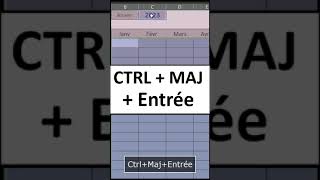 Créer un calendrier annuel avec une formule Excel ultrarapide [upl. by Edgardo581]