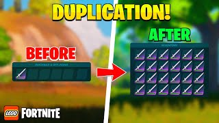 NEW LEGO® FORTNITE DUPLICATION GLITCH How To Dupe in Lego Fortnite [upl. by Wilie]