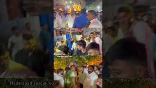 Gold Man Narsingh Yadav At Ameerpet Bonalu 2024 bonalu2024 bonalujathara goldman viralvideo [upl. by Nairam915]