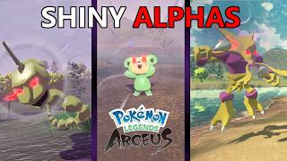 Shiny Alpha Hunting While Waiting For Pokemon Legends ZA [upl. by Tallie]