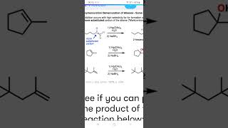 Oxymercuration and Demercuration examples [upl. by Nosille]