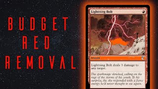 Budget Red Removals For Commander [upl. by Knight]