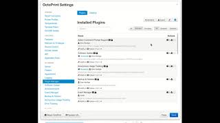 Octoprint 17  Pluginsconfiguratie 09  EL 3D print  3D printen Nederlands [upl. by Mlohsihc255]