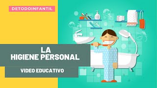 la higiene personal para niños  video educativo  que es la higiene [upl. by Anelra154]