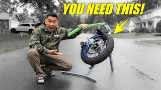 THE BEST MOTORCYCLE TIRE CHANGER [upl. by Phipps]