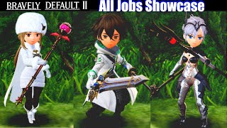 Bravely Default 2  All Jobs amp Classes Showcase All Characters [upl. by Moir]