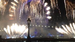 London 2015  New Years Eve Fireworks  FULL SHOW [upl. by Nnaid]