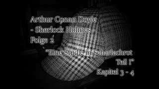 Sherlock Holmes  Eine Studie in Scharlachrot  02  Teil I  Kap 3  4 [upl. by Hairas]