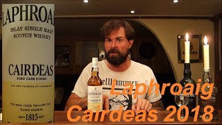 Laphroaig Cairdeas 2018  Fino Cask Finish Whisky Verkostung Nr381 [upl. by Birch444]