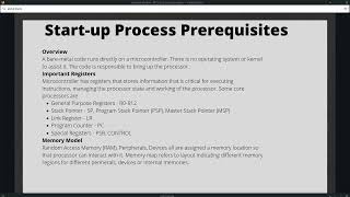 3 ARM start up process overview [upl. by Scurlock]