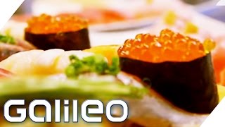 Japan Sushi und andere Spezialitäten  Galileo  ProSieben [upl. by Saks231]