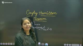 Cayley Hamilton Theorem [upl. by Newell]