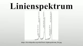 Linienspektrum [upl. by Llertnor]