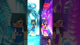 ICE DRAGON❄️VS ELECTRIC DRAGON⚡ BEST FOR Aphmau  FUNNY ANIMATIONquot [upl. by Sylas]