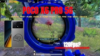 POCO X6 PRO 5G PUBG MOBİLE TEST 🔥 [upl. by Saunder265]