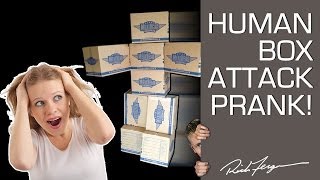 Box Scare Prank  Boxes Comes to LIFE [upl. by Jennings]