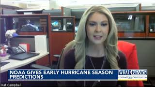 NOAA gives early hurricane season predictions [upl. by Weig735]