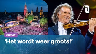 Vrijthof in Maastricht klaar voor 12 avonden André Rieu 🥰🎻  L1 Nieuws [upl. by Enytsirhc350]