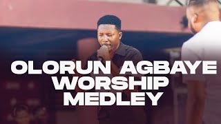 Olorun Agbaye by Nathaniel Bassey  Reckless Love  Worship medley at Dex Live by Kwame Gyan [upl. by Mercorr369]