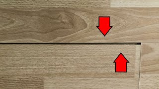 How to Fix Gaps in Flooring Laminate LVP Engineered wood [upl. by Lorin33]